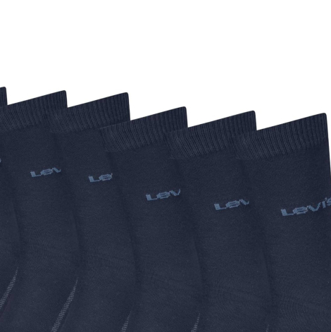 Набор мужских носков Levi's 6 пар 1162252638 (Синий L)