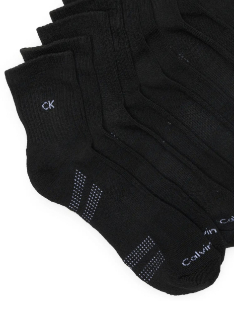 Набор высоких мужских носков Calvin Klein 6 пар 1162675408 (Черный One size)