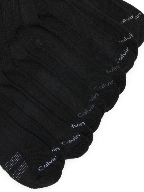 Набор высоких мужских носков Calvin Klein 6 пар 1162675408 (Черный One size)