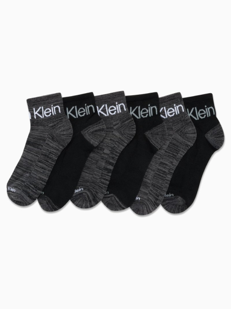Набір шкарпеток Calvin Klein 6 пар 1163359889 (Чорний/Сірий One size) EU 40-46