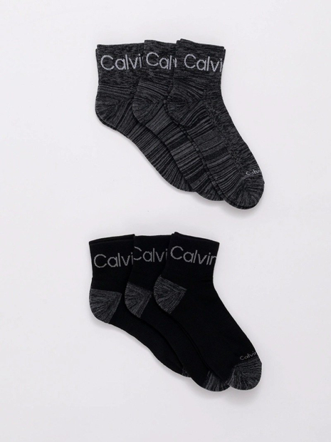Набір шкарпеток Calvin Klein 6 пар 1163359889 (Чорний/Сірий One size) EU 40-46