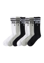 Набор высоких носков Polo Ralph Lauren 6 пар 1159840312 (Разные цвета One size)