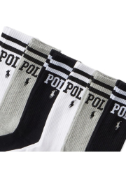 Набор высоких носков Polo Ralph Lauren 6 пар 1159840312 (Разные цвета One size)