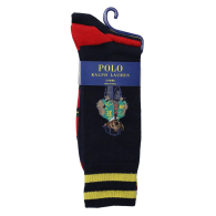 Набор мужских носков Polo Ralph Lauren 2 пары 1159841948 (Синий/Красный One size)