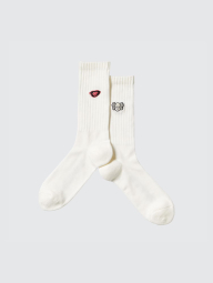 Носки высокие KAWS + Warhol UT от UNIQLO 1159843567 (Белый 42-46)