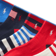Набір чоловічих шкарпеток Polo Ralph Lauren 6 пар 1159849843 (Різні кольори 10-13)