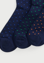 Набор мужских высоких носков Polo Ralph Lauren 3 пары 1159852189 (Синий 10-13) EU 43-46