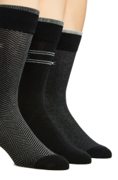 Набор мужских высоких носков Michael Kors 3 пары 1159853248 (Черный 40-46)