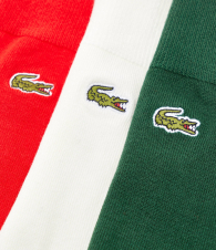 Набір чоловічих високих шкарпеток Lacoste 3 пари 1159863641 (Різні кольори 10-12) EU 43-46