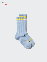 Высокие носки JW ANDERSON UNIQLO 1159866955 (Голубой 42-46)