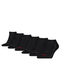 Набір коротких шкарпеток Levi's 6 пар 1161249832 (Чорний M) EU 41-42,5