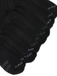 Набор высоких мужских носков Calvin Klein 6 пар 1162675408 (Черный One size)