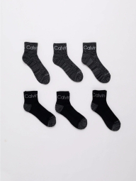 Набір шкарпеток Calvin Klein 6 пар 1163359889 (Чорний/Сірий One size) EU 40-46