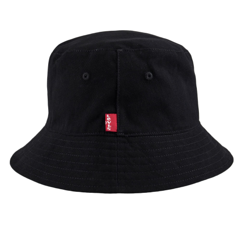 Двостороння панама Levi's з логотипом 1159845953 (Чорний/Сірий S/M)