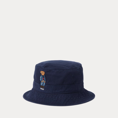 Панама Polo Ralph Lauren с вышитым логотипом 1159849348 (Синий L/XL)