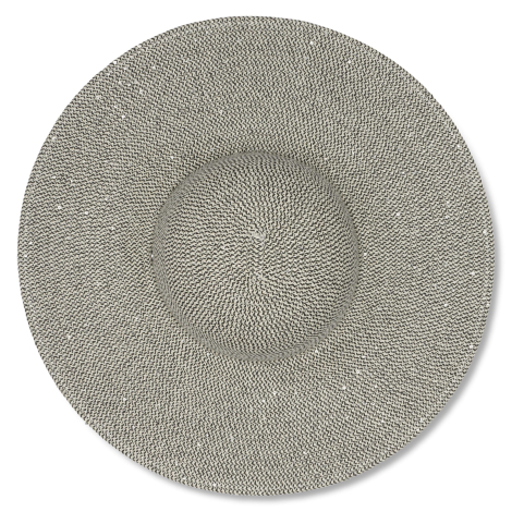 Женская шляпа Calvin Klein панама с логотипом 1159853328 (Черный/Белый One size)