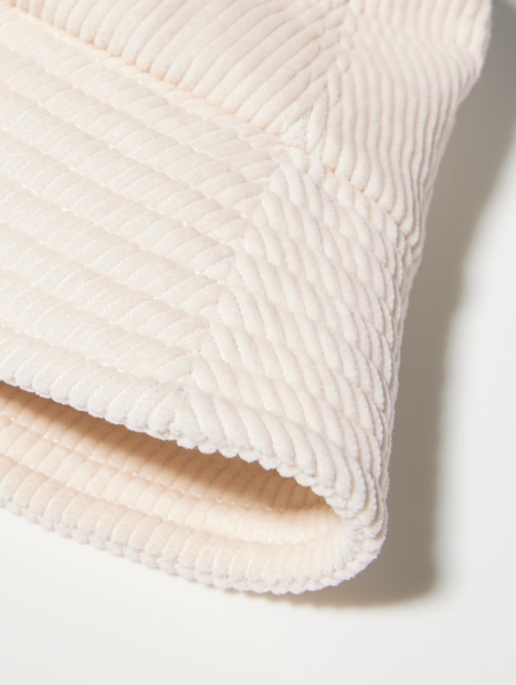 Вельветова панама UNIQLO 1159856916 (Молочний One size)