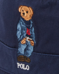 Панама Polo Ralph Lauren с вышитым логотипом 1159849348 (Синий L/XL)