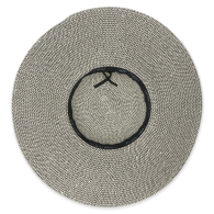 Женская шляпа Calvin Klein панама с логотипом 1159853328 (Черный/Белый One size)