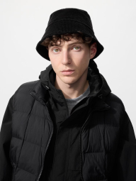 Велюровая панама UNIQLO 1159855900 (Черный One size)