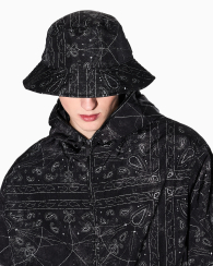 Панама Armani Exchange с принтом 1159858606 (Черный S/M)