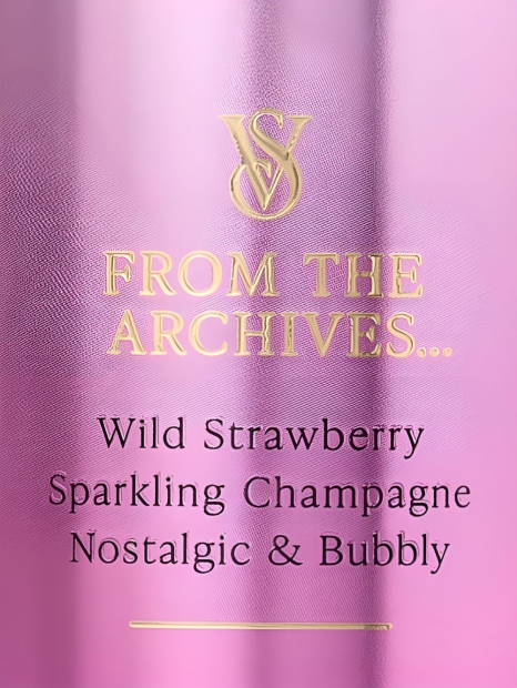 Парфюмированный мист для тела Strawberries & Champagne Victoria’s Secret 1159840032 (Розовый 250 ml)