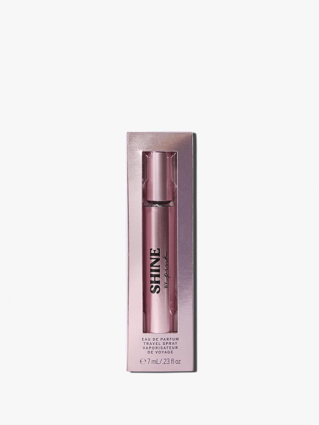 Женский мини парфюмированный спрей SHINE by PINK от Victorias Secret 1159841446 (Розовый 7 ml)