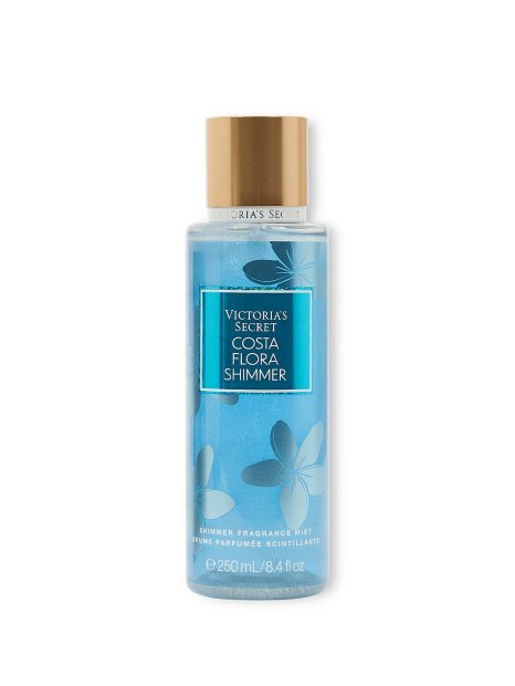 Парфюмированный мист для тела Costa Flora Shimmer Victoria's Secret 1159842573 (Голубой 250 ml)