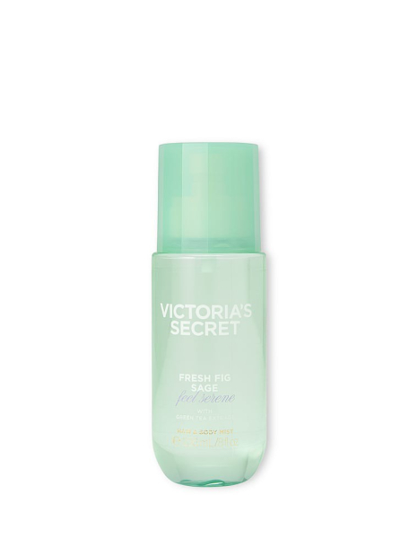 Парфюмированный мист для тела и волос Fresh Fig Sage от Victoria's Secret 1159842781 (Зеленый 236 ml)
