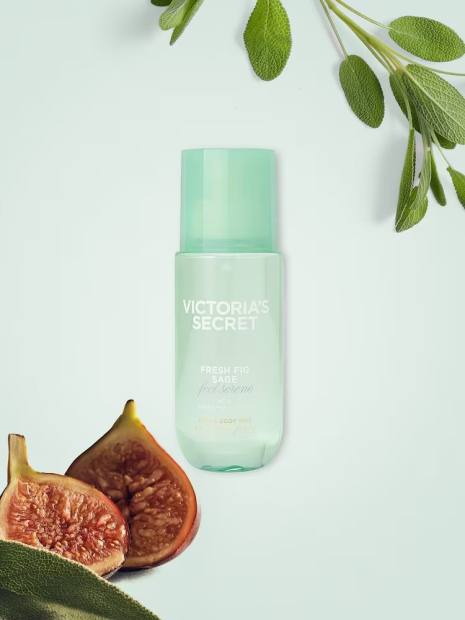 Парфюмированный мист для тела и волос Fresh Fig Sage от Victoria's Secret 1159842781 (Зеленый 236 ml)