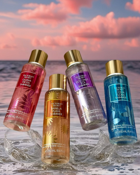 Парфюмированный мист для тела Guava Fiesta Shimmer Victoria's Secret 1159844107 (Розовый 250 ml)