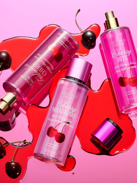 Парфумований міст для тіла Cherry Milkshakel Victoria's Secret 1159846886 (Рожевий 250 ml)