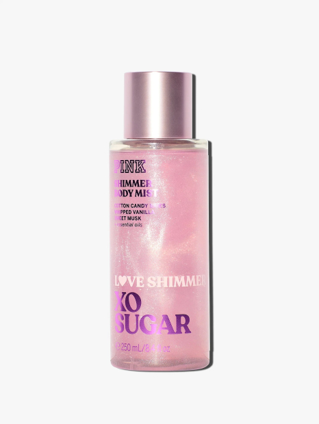 Парфюмированный мист XO, Sugar Shimmer Victoria's Secret Pink 1159855555 (Розовый 250 ml)