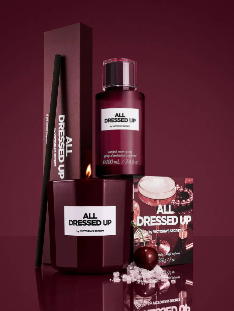 Ароматизированный спрей для помещений All Dressed Up Victoria's Secret 1159864228 (Бордовый 100 ml)