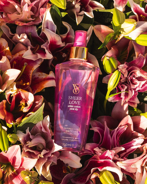 Парфюмированный мист Sheer Love Victoria's Secret 1160101551 (Розовый 250 ml)