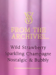 Парфюмированный мист для тела Strawberries & Champagne Victoria’s Secret 1159840032 (Розовый 250 ml)