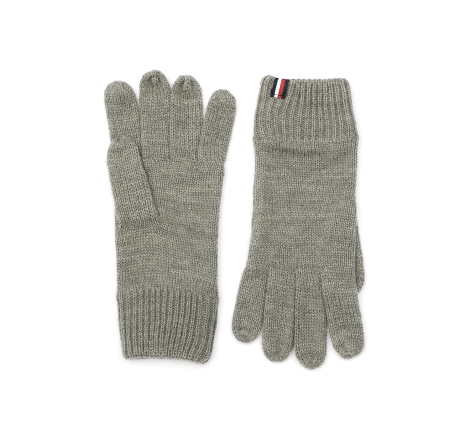 Вязаные перчатки Tommy Hilfiger 1159840319 (Серый One size)