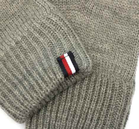 Вязаные перчатки Tommy Hilfiger 1159840319 (Серый One size)