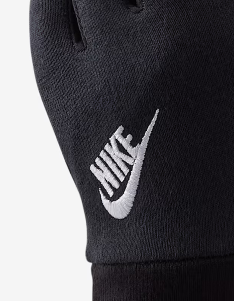 Жіночі флісові рукавички Nike сенсорні 1159844140 (Чорний M)