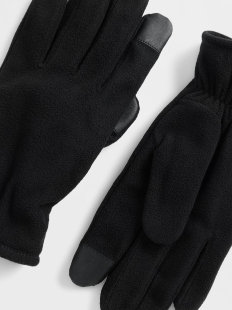 Флисовые перчатки GAP сенсорные для смартфона Тач Скрин 1159852492 (Черный L/XL)