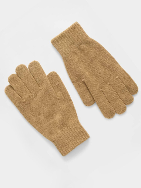 В'язані рукавички GAP 1159858776 (Коричневий One size)