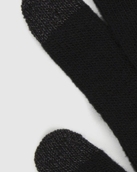 В'язані рукавички Levi's з Touch Screen 1159858900 (Чорний M)