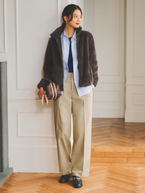 Варежки Uniqlo HEATTECH митенки из пряжи Soufflé 1159860250 (Бежевый L)