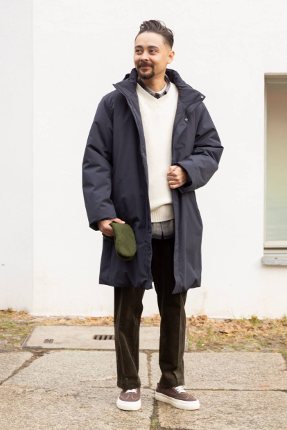 Варежки Uniqlo HEATTECH митенки из пряжи Soufflé 1159860296 (Зеленый M)