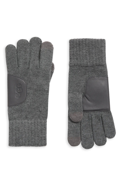 Жіночі рукавички UGG з touch screen 1160177620 (Сірий One size)