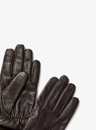 Мужские кожаные перчатки Michael Kors 1159839188 (Коричневый M)