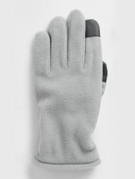 Флисовые перчатки GAP сенсорные для смартфона Тач Скрин 1159852995 (Серый S/M)