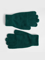 Вязаные перчатки GAP 1159854837 (Зеленый One size)