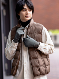 Рукавички HEATTECH Uniqlo 1159855907 (Сірий L)