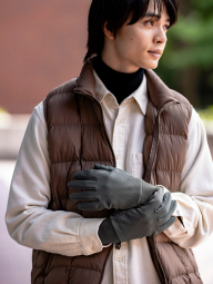 Рукавички HEATTECH Uniqlo 1159855907 (Сірий L)